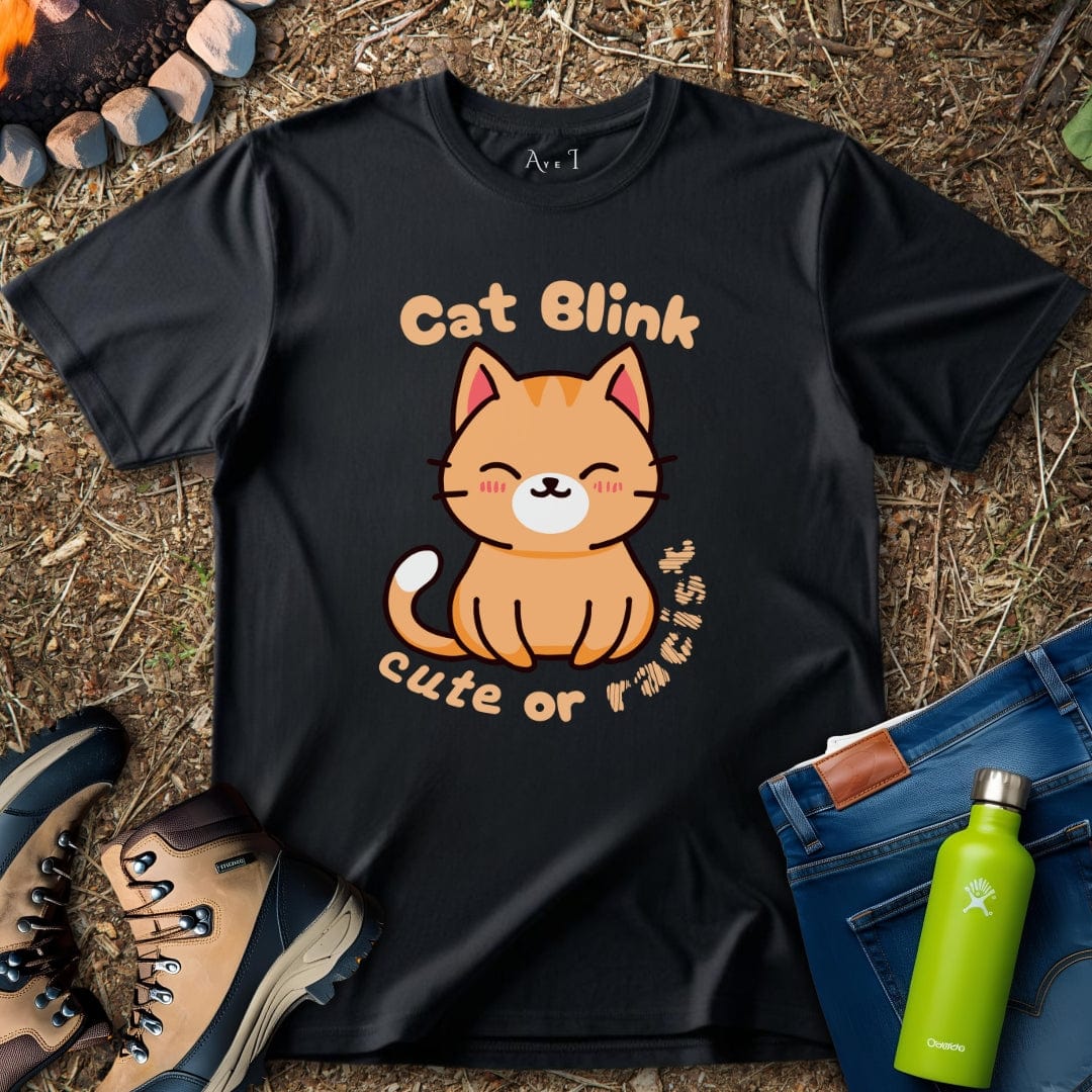 Aye I T-Shirt Black / S Cat Question T-Shirt