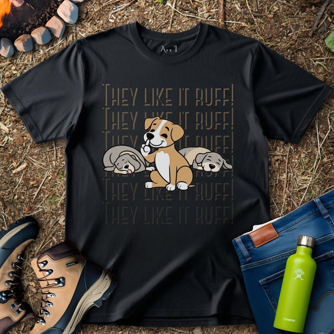 Aye I T-Shirt Black / S Dogs Hanging T-Shirt