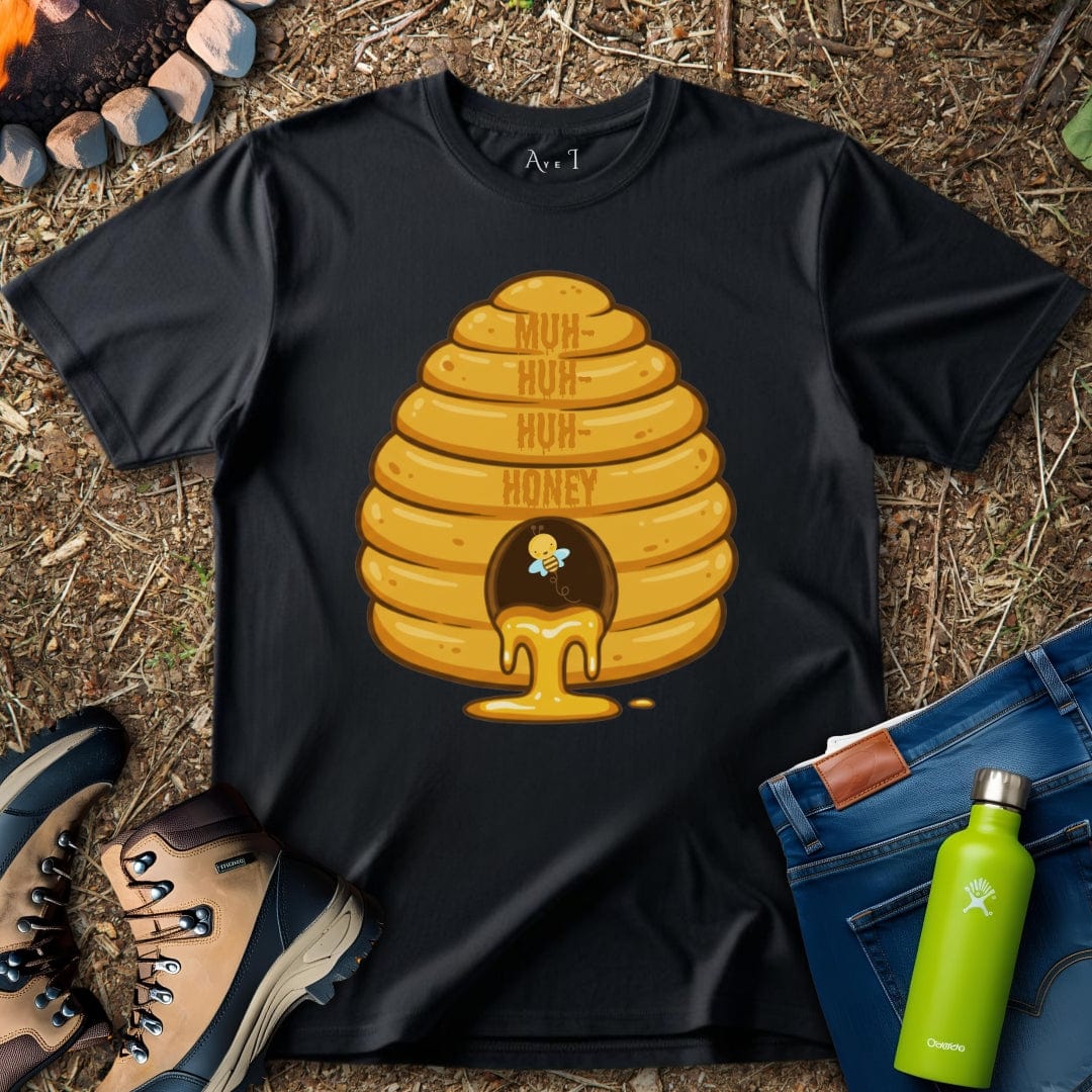 Aye I T-Shirt Black / S Money Beehive T-Shirt