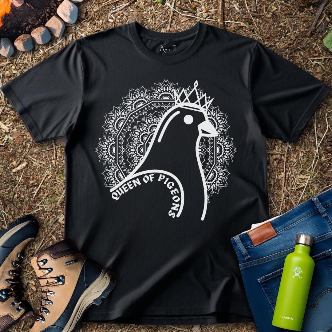 Aye I T-Shirt Black / S Pigeon Queen T-Shirt