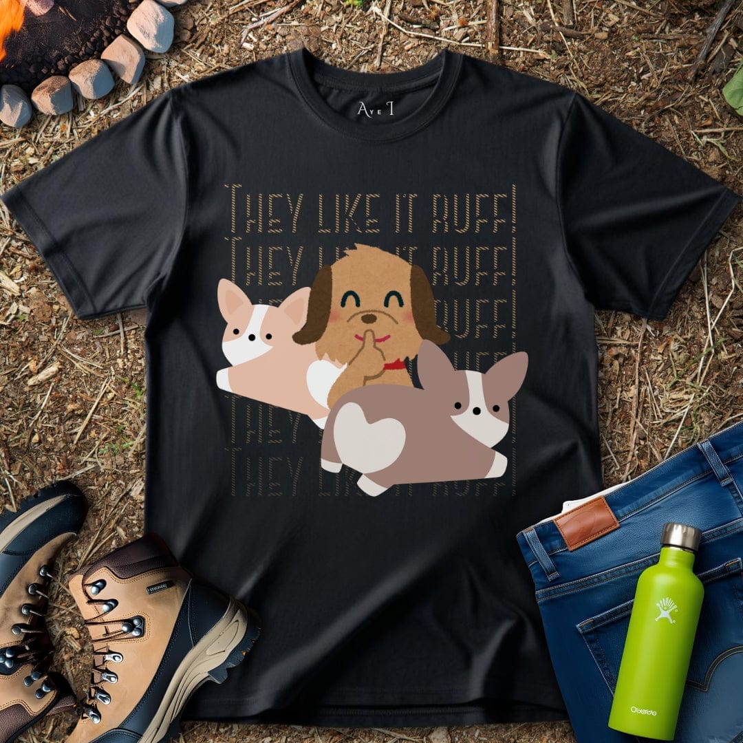 Aye I T-Shirt Black / S Simple Dogs Hanging T-Shirt