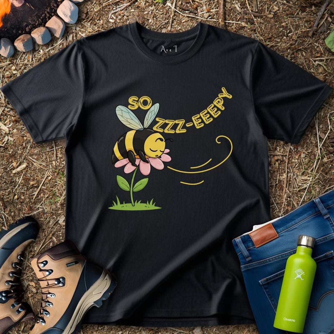 Aye I T-Shirt Black / S Tired Bee T-Shirt