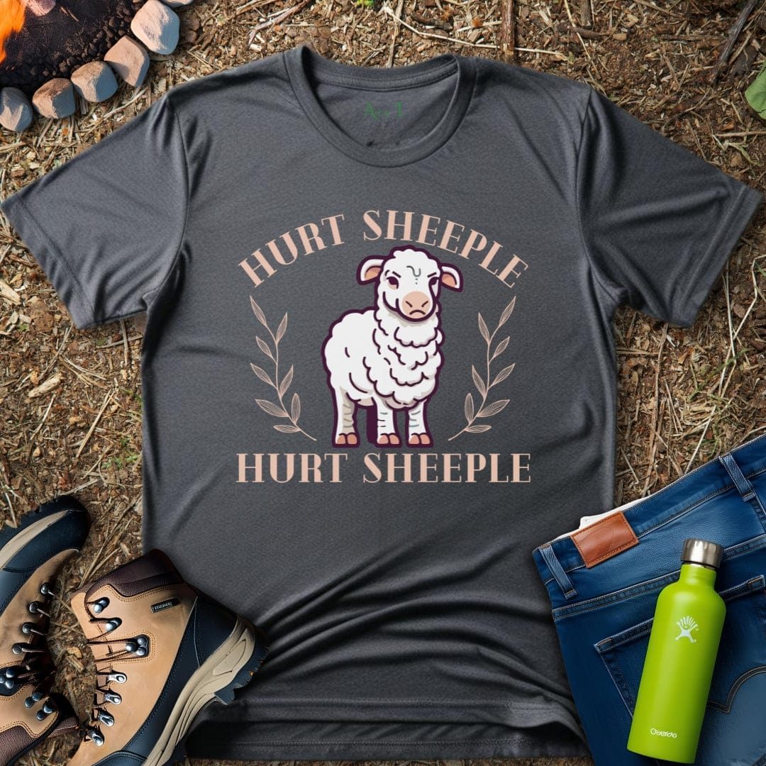 Aye I T-Shirt Charcoal / S Angry Sheep T-Shirt