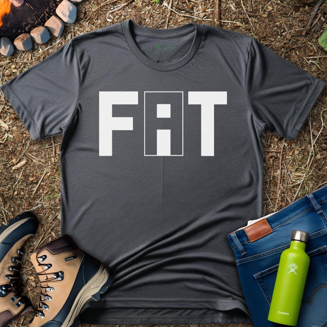 Aye I T-Shirt Charcoal / S Fat Fit T-Shirt