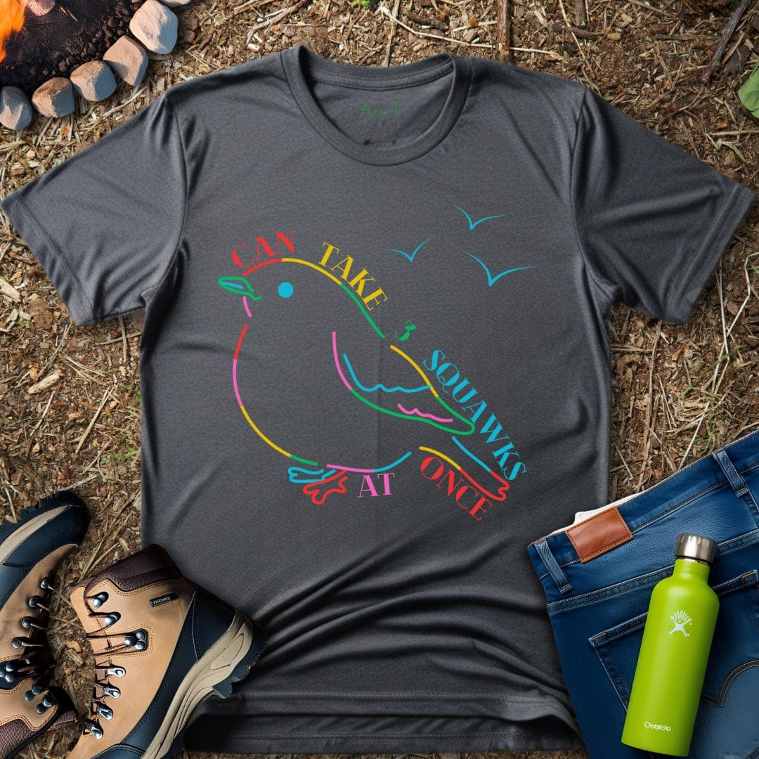 Aye I T-Shirt Charcoal / S More Birds T-Shirt
