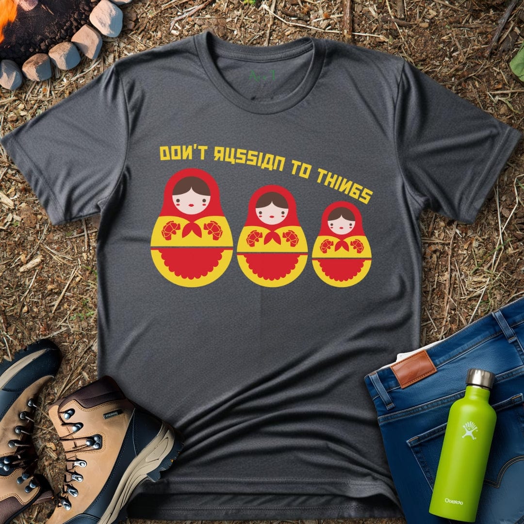Aye I T-Shirt Charcoal / S Russian T-Shirt