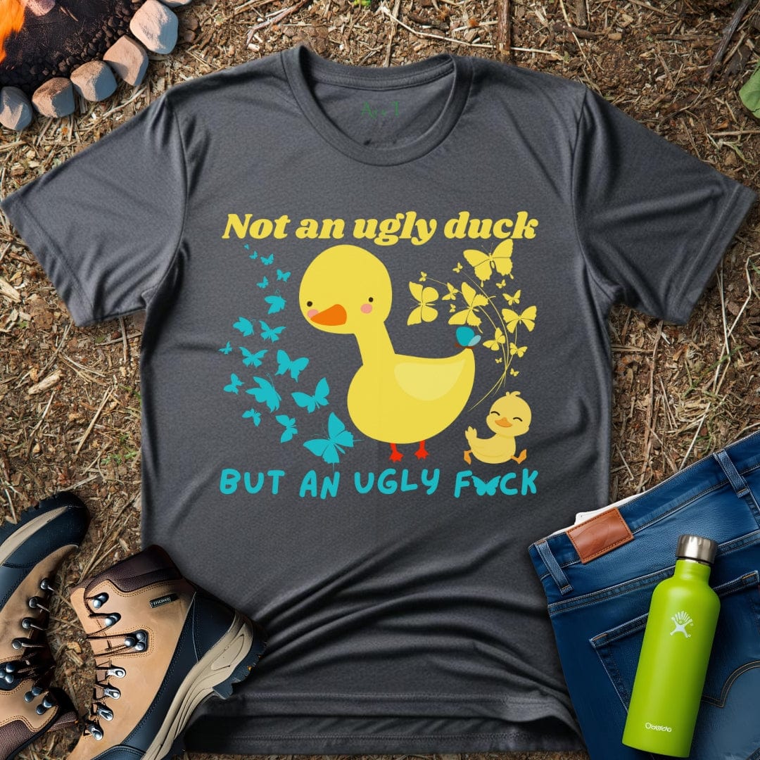 Aye I T-Shirt Charcoal / S Simple Butterfly Duck T-Shirt