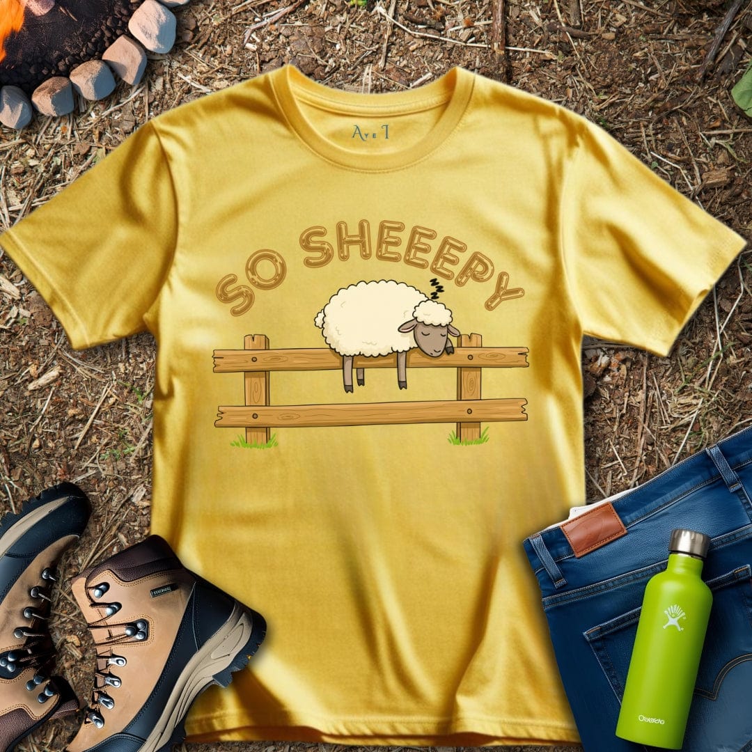 Aye I T-Shirt Daisy / S Tired Sheep T-Shirt