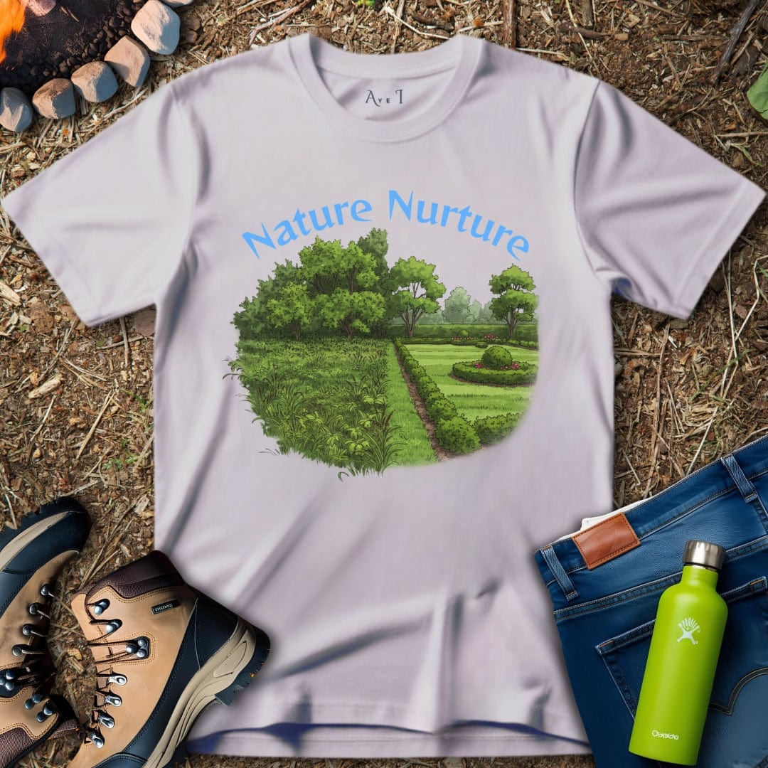 Aye I T-Shirt Ice Grey / S Nature and Nurture T-Shirt