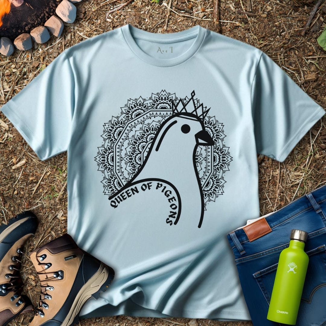 Aye I T-Shirt Light Blue / S Pigeon Queen T-Shirt