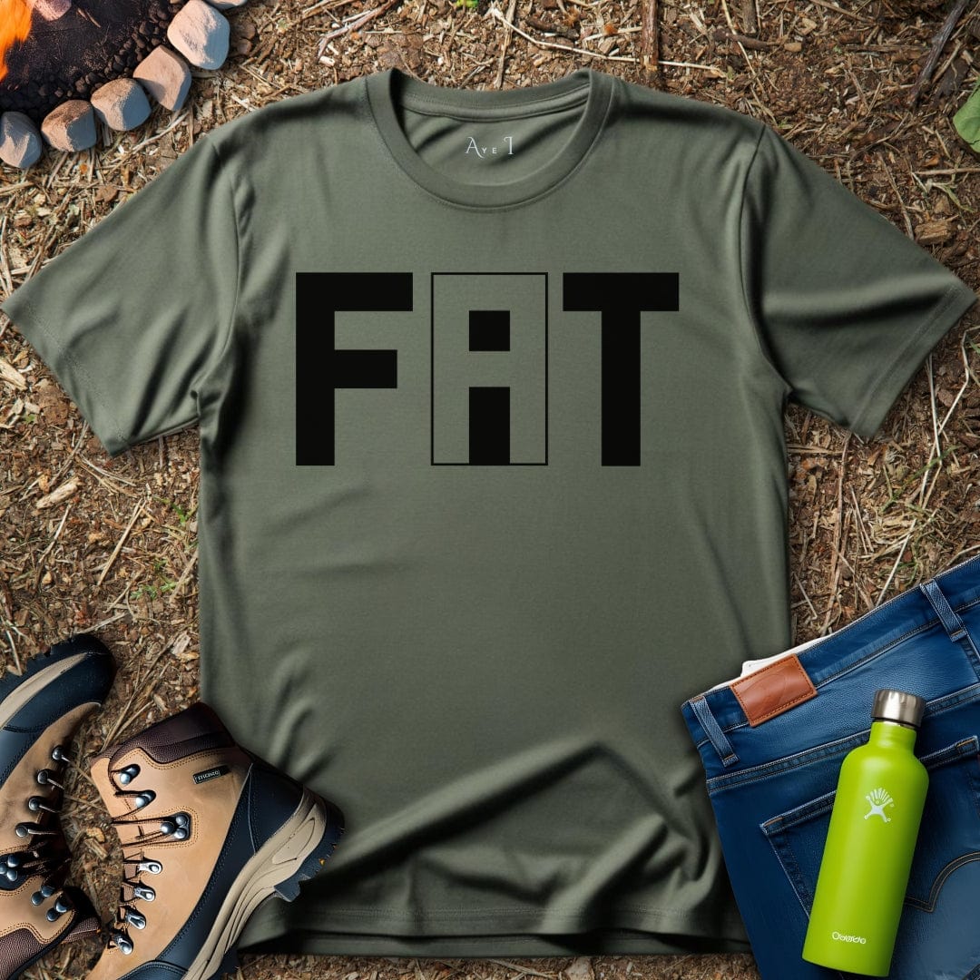 Aye I T-Shirt Military Green / S Fat Fit T-Shirt