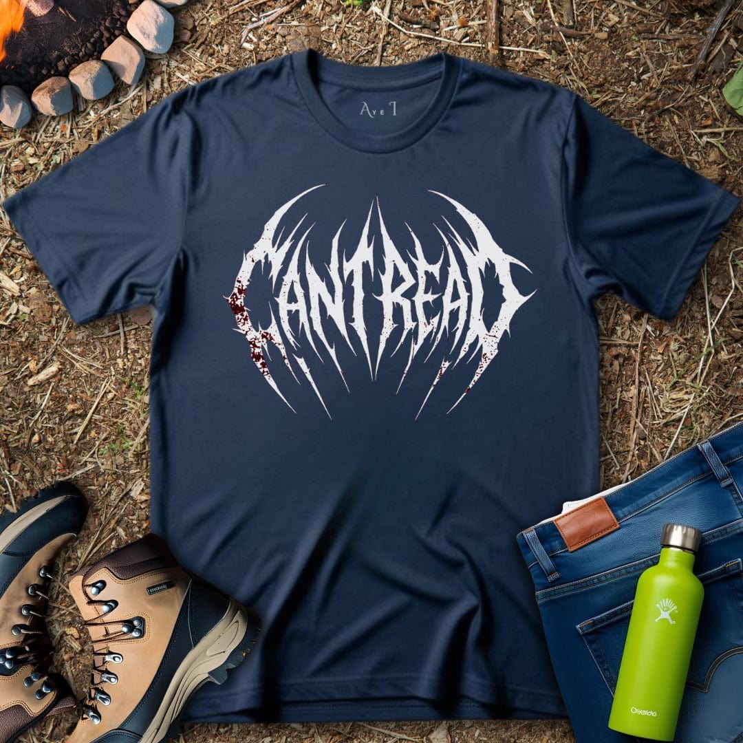 Aye I T-Shirt Navy / S Can't Read T-Shirt