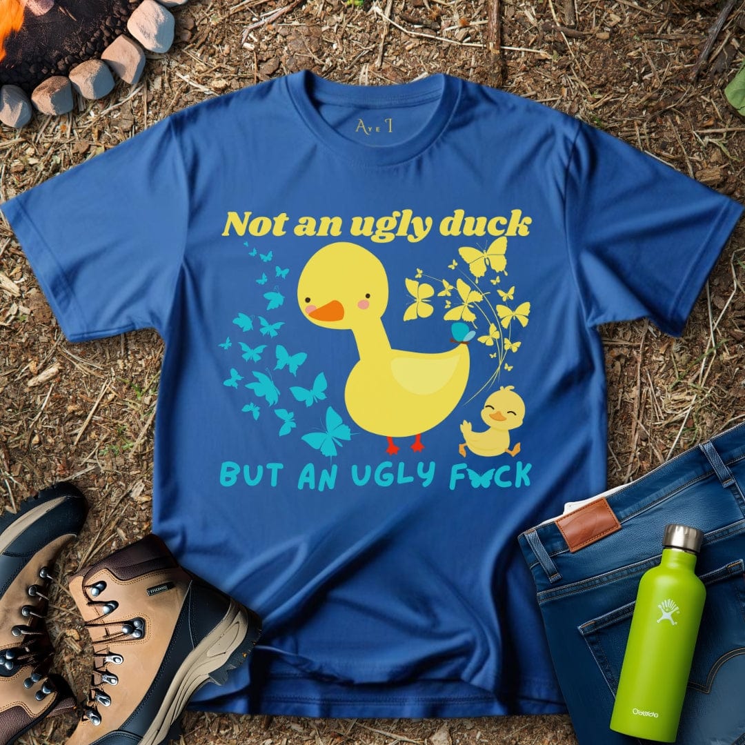 Aye I T-Shirt Royal / S Simple Butterfly Duck T-Shirt