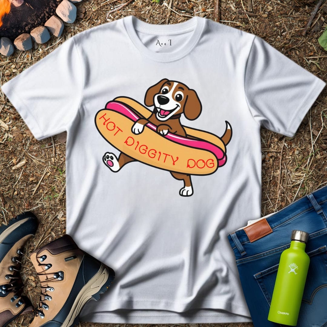 Aye I T-Shirt White / S Dog Food T-Shirt