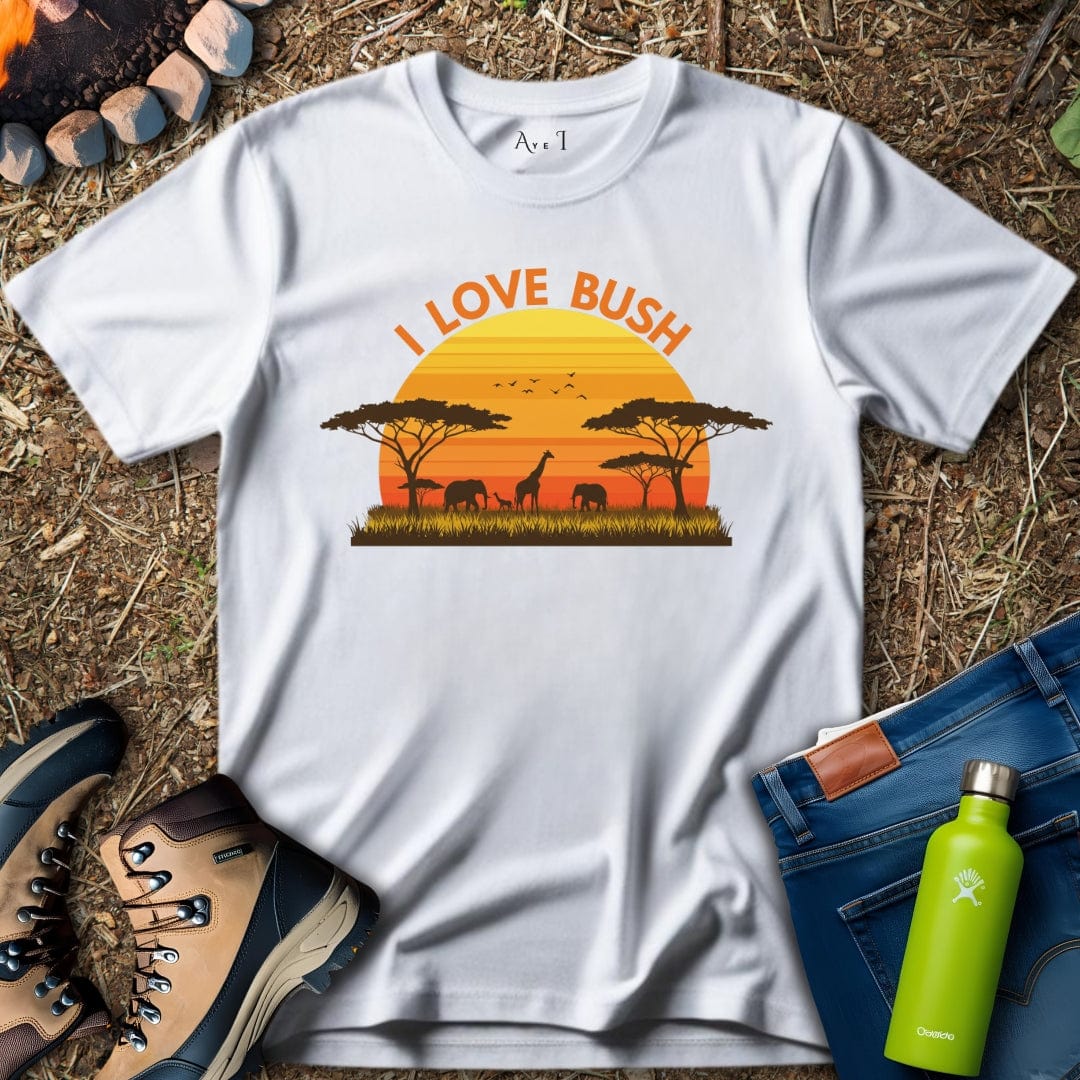 Aye I T-Shirt White / S Love Bush T-Shirt