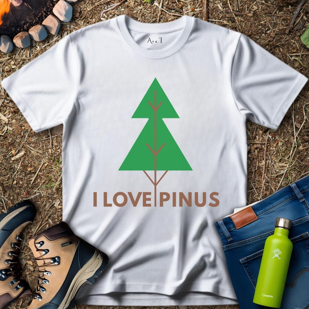 Aye I T-Shirt White / S Love Pinus T-Shirt