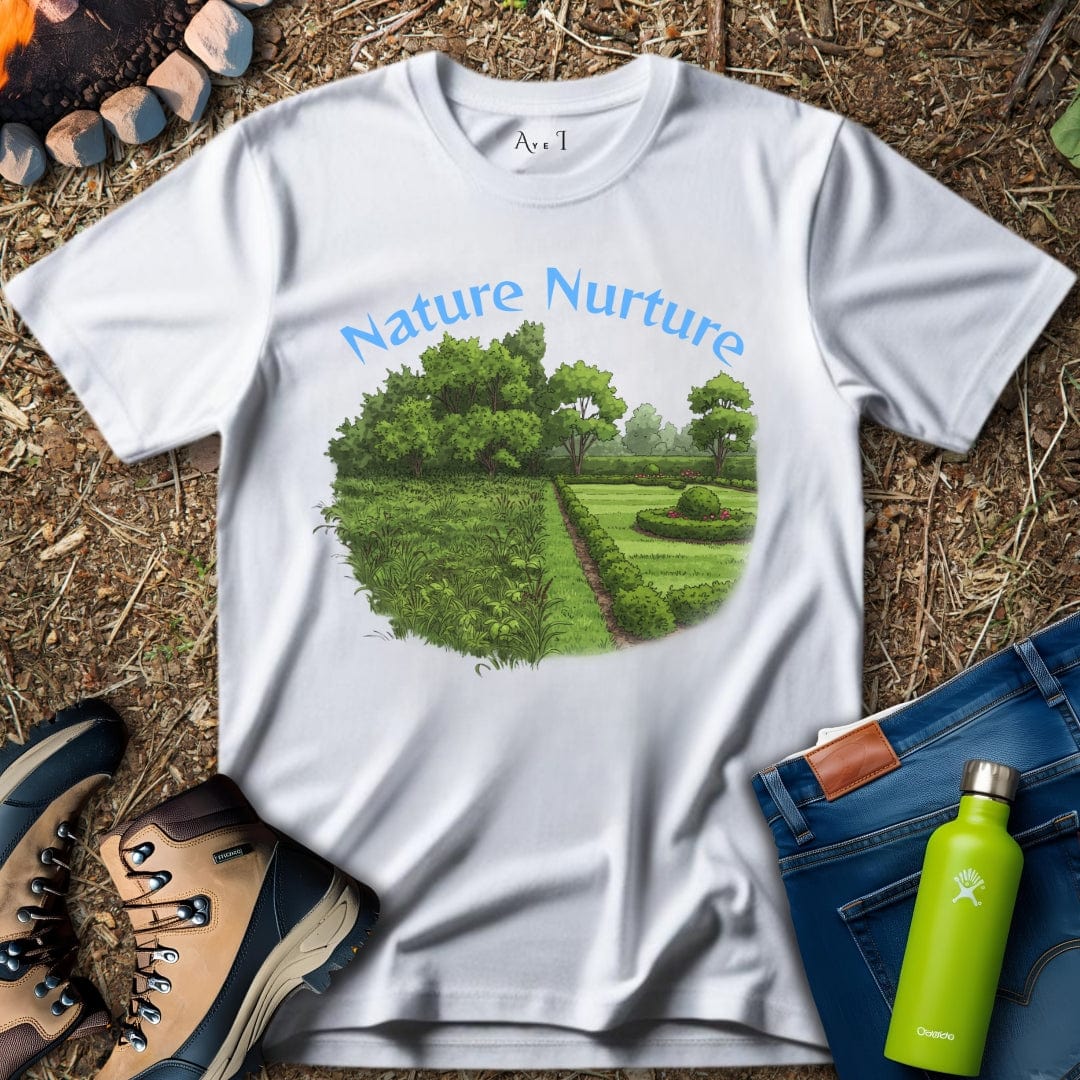 Aye I T-Shirt White / S Nature and Nurture T-Shirt