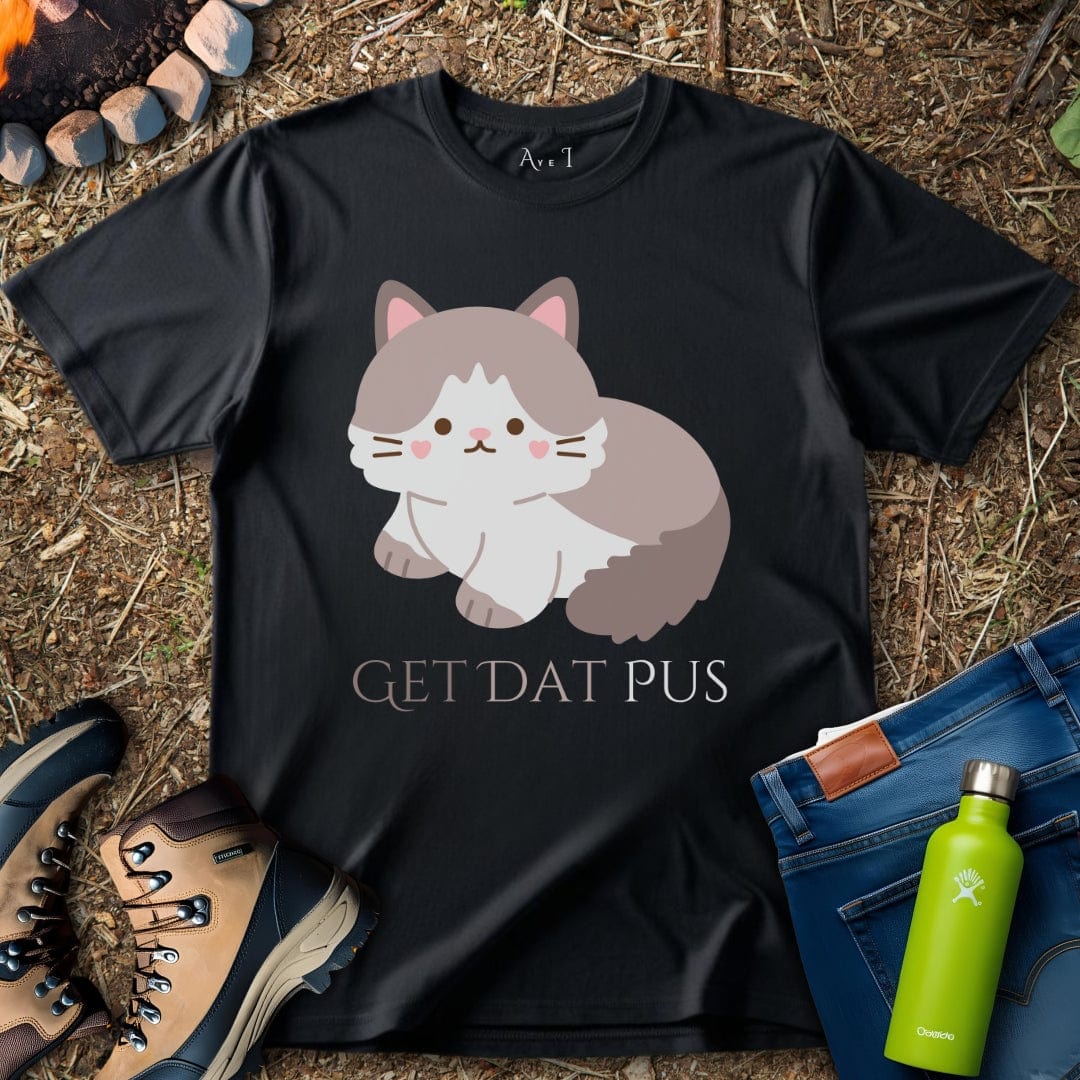 Aye I T-Shirt Black / S Simple Cat T-Shirt