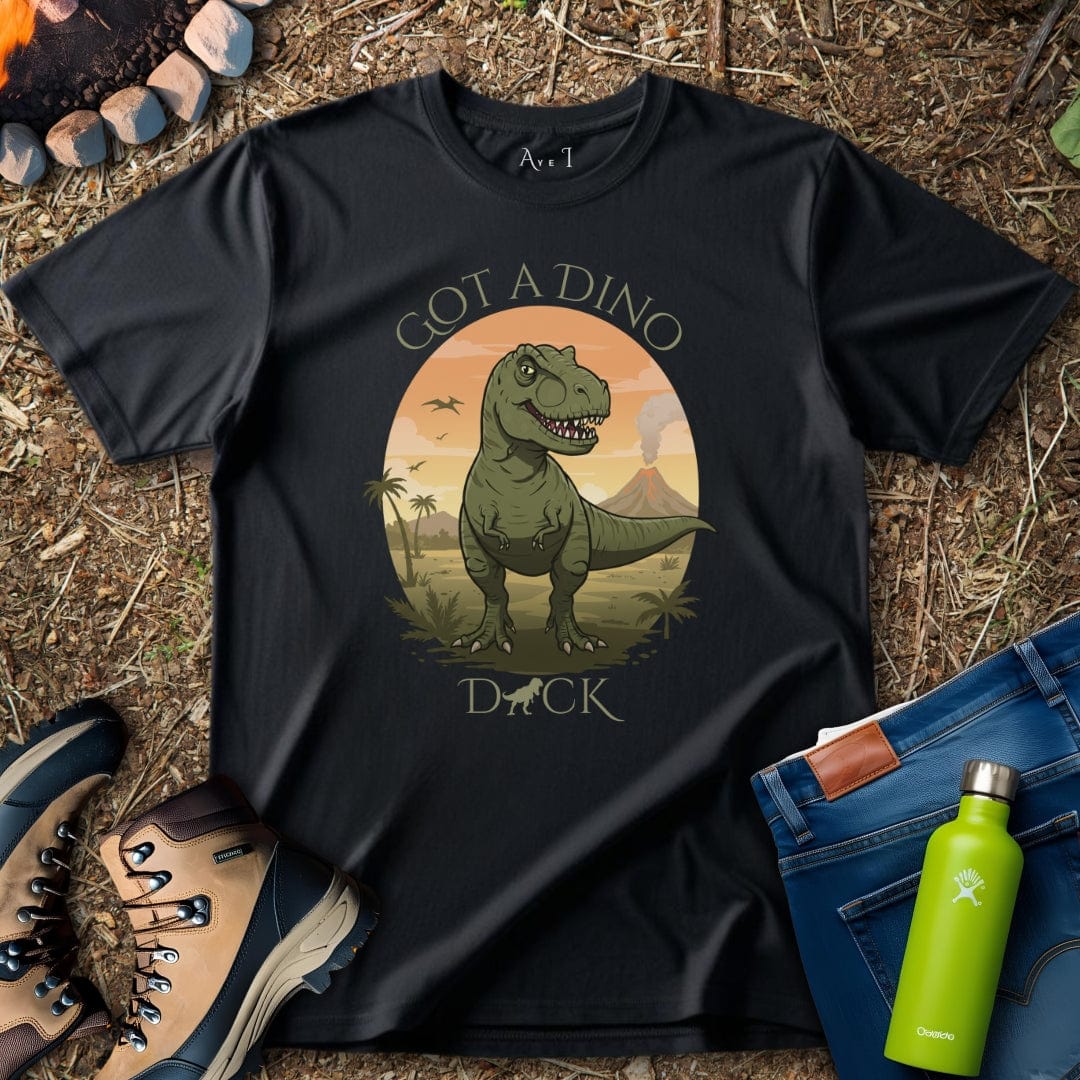 Aye I T-Shirt Black / S Tyrannosaurus Brag T-Shirt