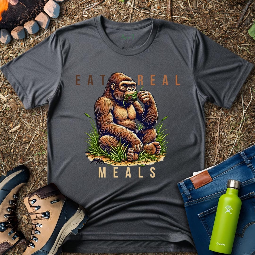 Aye I T-Shirt Charcoal / S Gorilla Meals T-Shirt