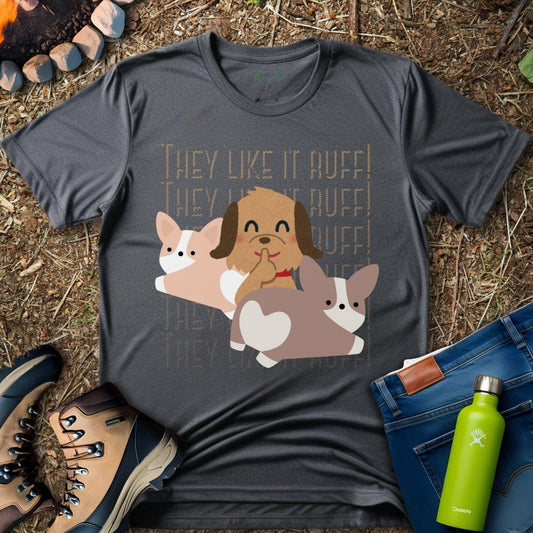 Aye I T-Shirt Charcoal / S Simple Dogs Hanging T-Shirt