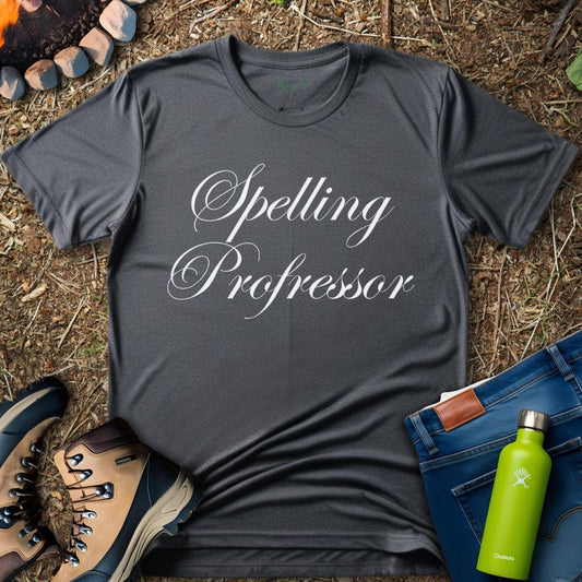 Aye I T-Shirt Charcoal / S Spelling T-Shirt