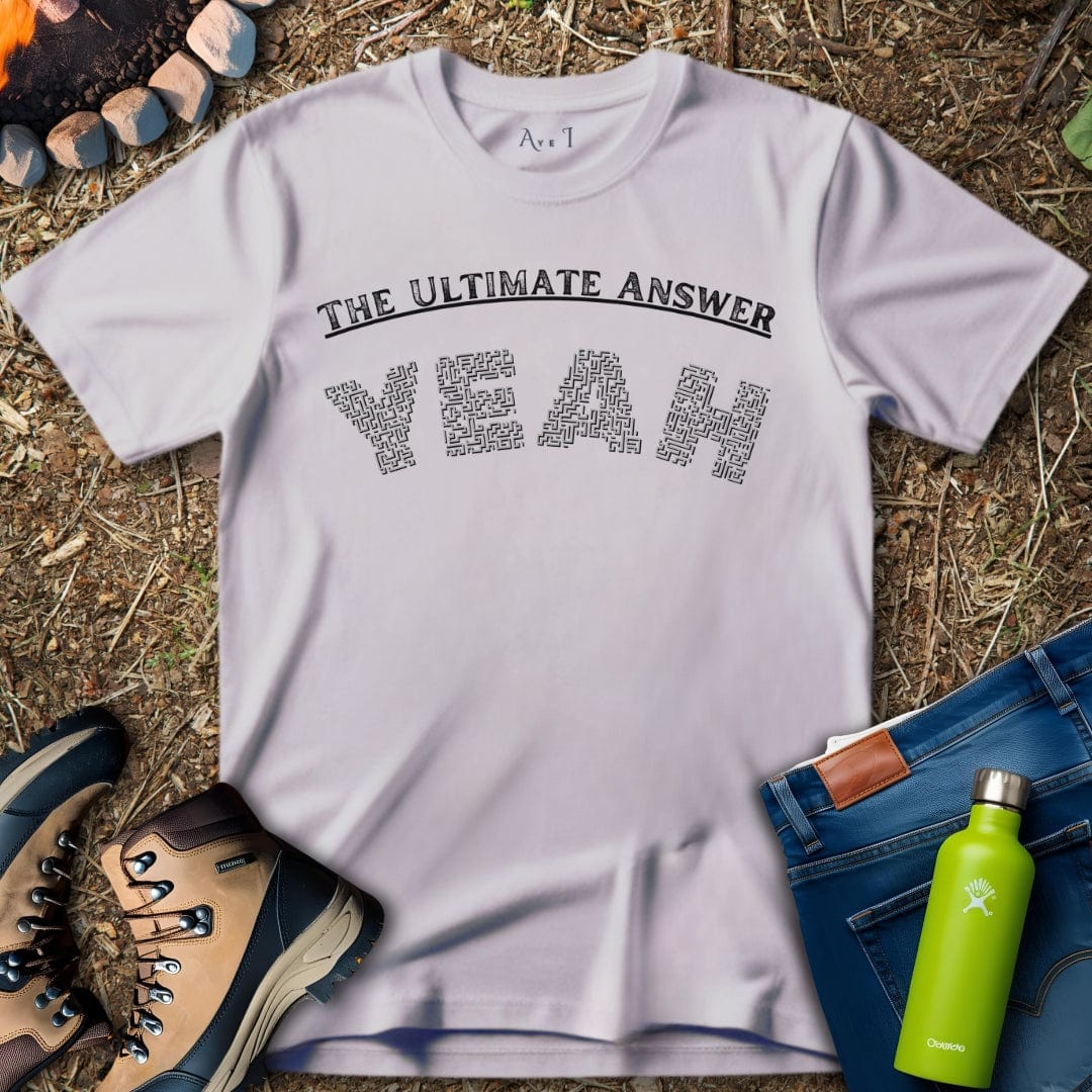 Aye I T-Shirt Ice Grey / S Answer Yeah T-Shirt