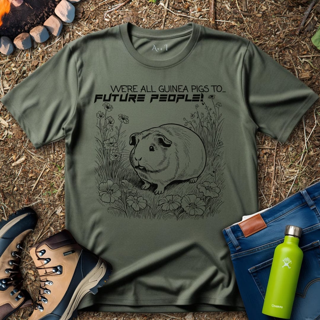 Aye I T-Shirt Military Green / S Guinea Pig T-Shirt
