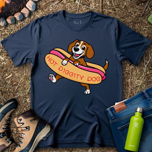 Aye I T-Shirt Navy / S Dog Food T-Shirt