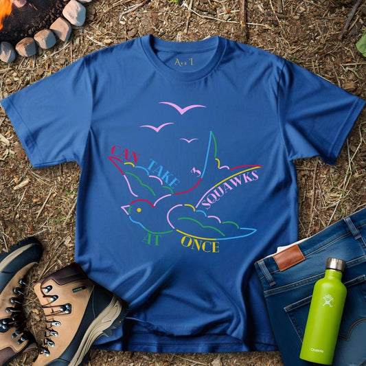 Aye I T-Shirt Royal / S Just Birds T-Shirt
