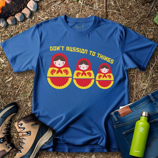 Aye I T-Shirt Royal / S Russian T-Shirt