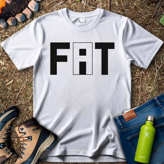 Aye I T-Shirt White / S Fat Fit T-Shirt