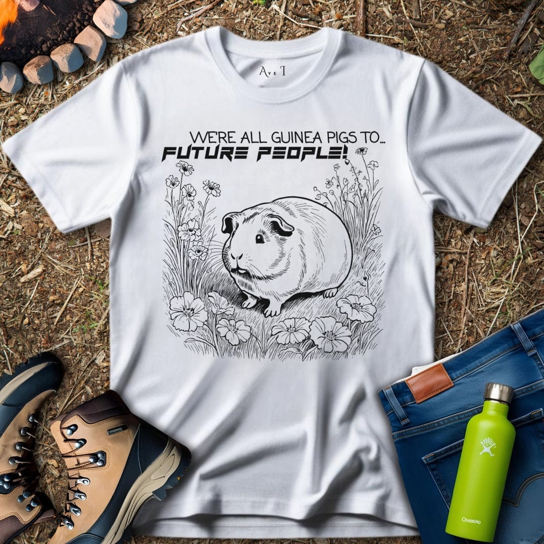 Aye I T-Shirt White / S Guinea Pig T-Shirt