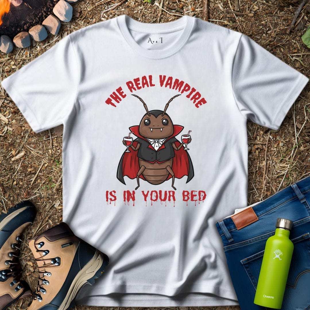 Aye I T-Shirt White / S Real Vampire T-Shirt